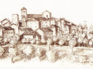 Fornole. Vista da nord-ovest