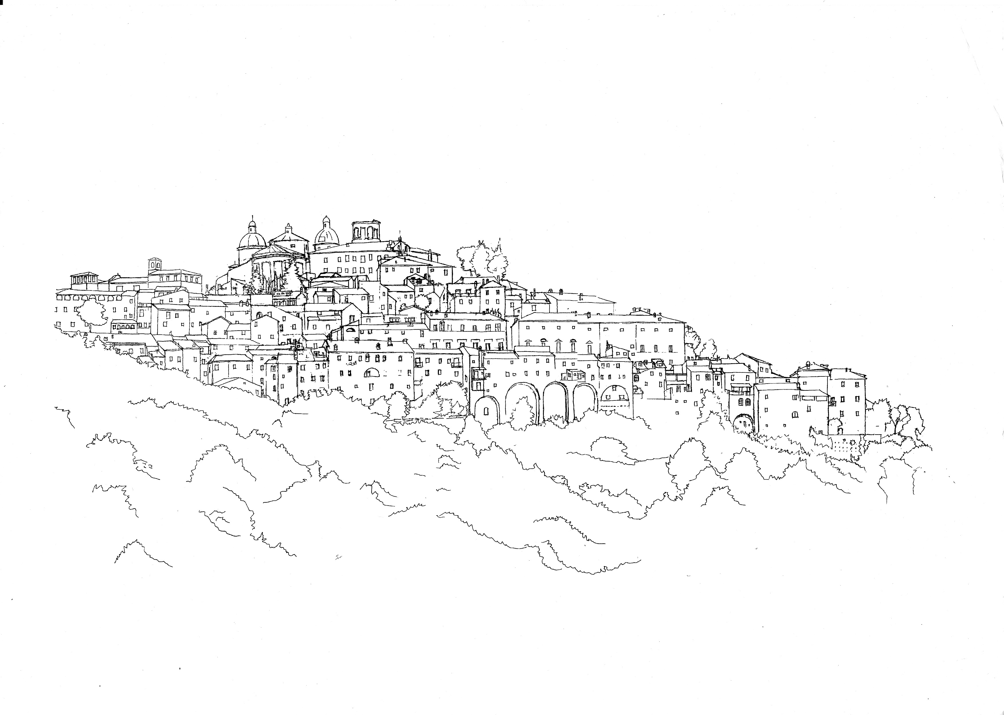Amelia-panorama da ovest Prototipo per stampa.