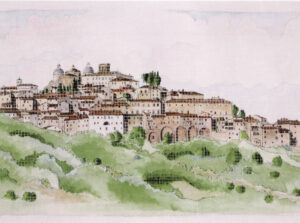 223 Amelia-Panorama da Ovest.