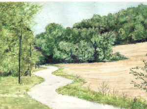 Passeggiata lungo la riva.