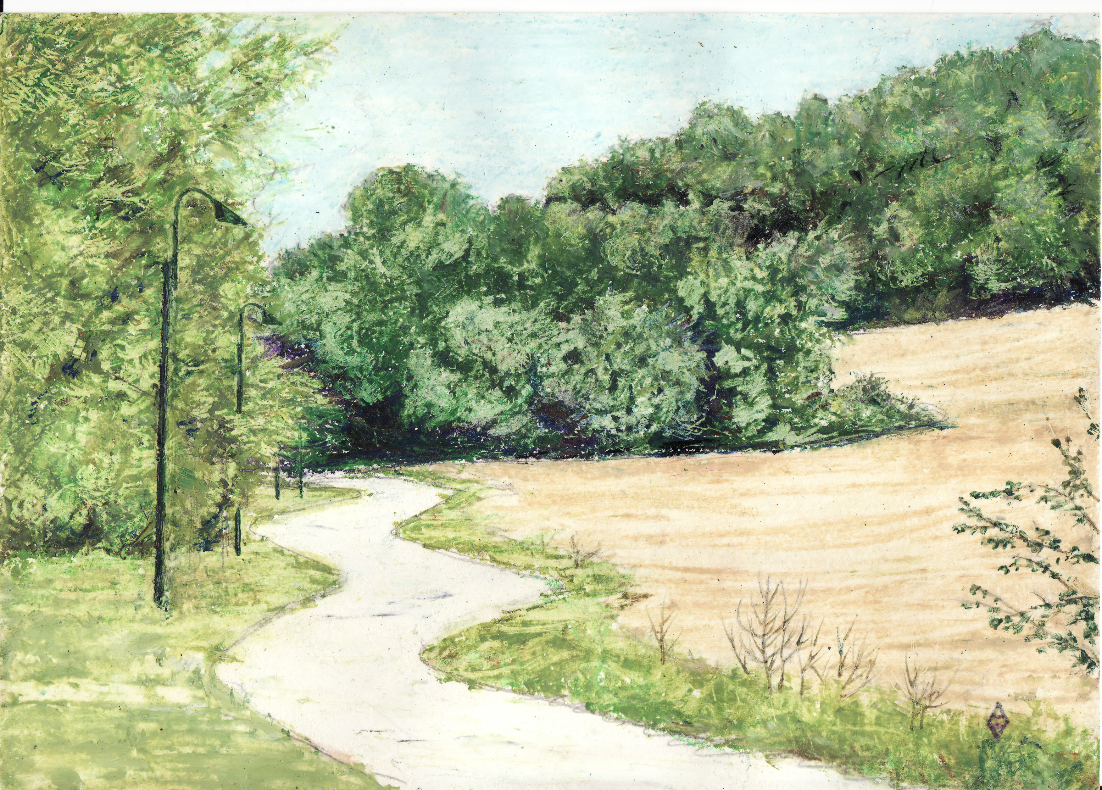 Passeggiata lungo la riva.