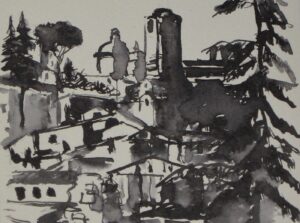 Amelia. Panorama da via Orvieto.
