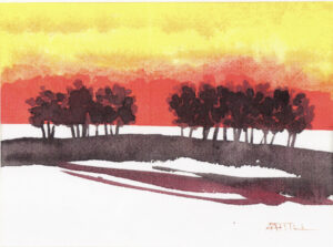 Tramonto rosso 380
