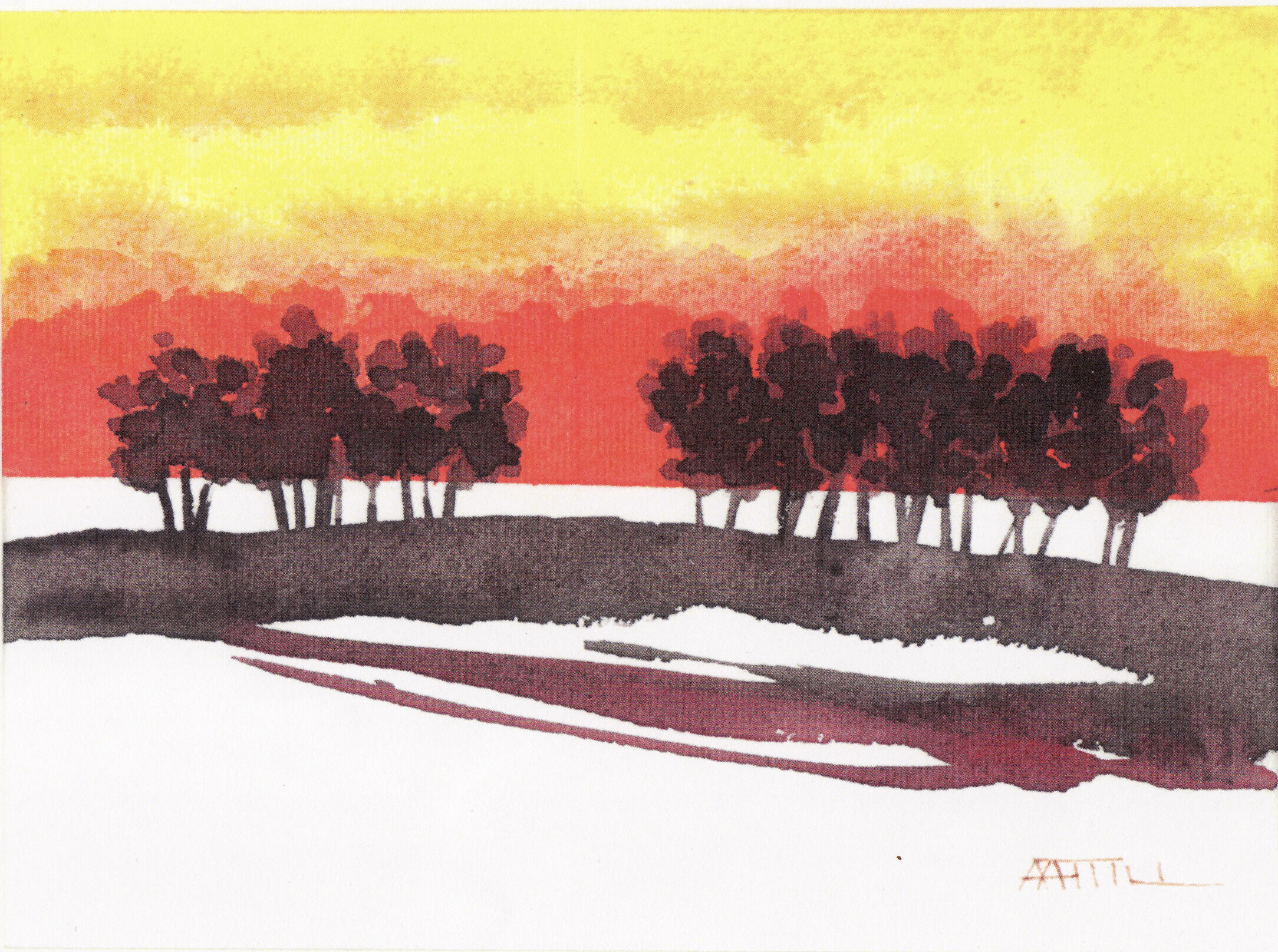Tramonto rosso 380